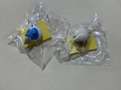 ちいかわ松屋コラボフィギュア　ハチワレ、ラッコセット