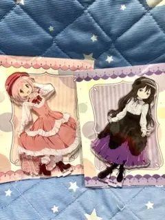 魔法少女まどか☆マギカ プリンスホテル 鹿目まどか 暁美ほむら アクリルスタンド