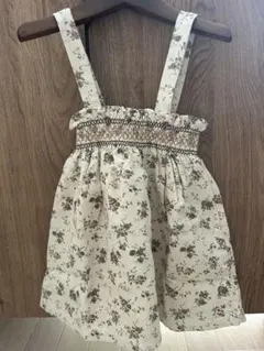 monpetitbebe 花柄スカート　ベビーキッズ90