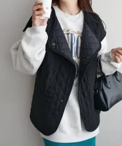 【新品】Discoat キルティングベスト