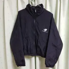 New Balance 黒 キルティングジャケット