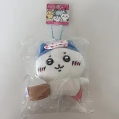 【新品未使用】ハチワレ　ぬいぐるみキーチェーン　ちいかわ　温泉地限定