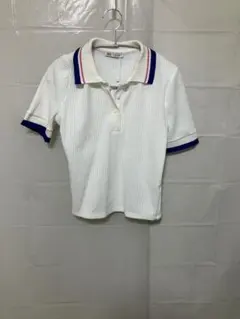 ZARA 半袖ポロシャツ L ホワイト