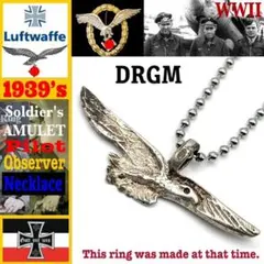 ラ*ム様 1939’s～★ ドイツ国防空軍 ★Eagle Necklace ★W