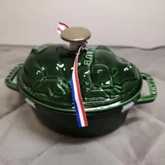 ♡ STAUB ピギーココット オーバル 17cm バジルグリーン　ストウブ 750071240.jpg