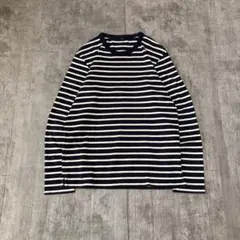 archive old uniqlo border L/S T-shirt