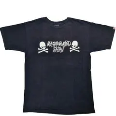 stussy × mastermind コラボ Tシャツ M 黒 スカルボーン