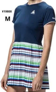 ルコック スポルティフ le coq sportifテニス ワンピースネイビー