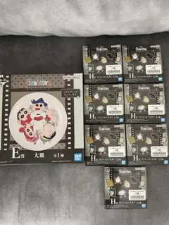 一番くじ　クレヨンしんちゃん なつかシネマズ 1番くじ　E賞大皿　H賞　ラバコ