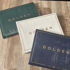 BTS JUNGKOOK GOLDEN 3形態セット 抜けなしのサムネイル