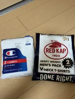 新品・未使用RED KAP & Champion Tシャツ 2枚セット LL