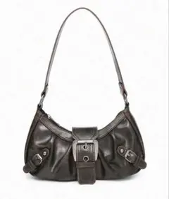 Rhea Bag in Black DOFFSEPT レザー ショルダーバッグ - メルカリ