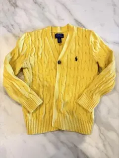 Polo Ralph Lauren キッズ　黄色カーディガン