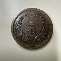 大日本古銭 旧五圓金貨 明治十三年 近代貨幣 アンティークコレクション