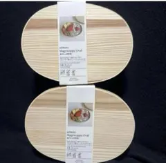 KITINTO Magewappa Oval 弁当箱 2個セットのサムネイル