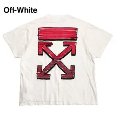 Off-White 赤い矢印 Tシャツ - メルカリ