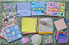 折り紙セット 多色　折り紙本付き