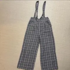 as know as チェックのサロペット オーバーオールのサムネイル