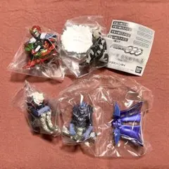 仮面ライダーオーズ グリード まちぼうけ2 Feat.ヤミー　4種