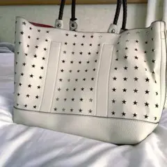 アイボリー 星 バッグ ショルダー付き