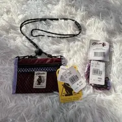 【新品未使用品】COB MASTER　CAN WALLET パープル　ストラップ