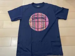 SPALDING バスケットボールTシャツ Mサイズ　ミニバスドライシャツ160