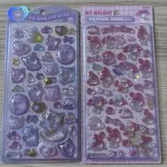 うるちゅるポップシールクロミ　ボンボンドロップシール　マイメロ【正規品】