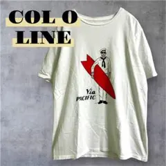 CAL O LINE Tシャツ Mサイズ VIA PACIFIC サーフ 日本製