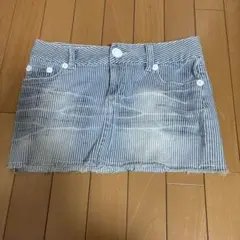 SpRay ストライプ ミニスカート