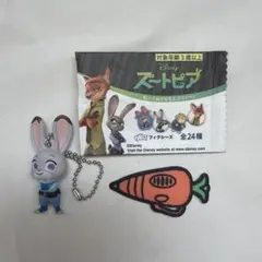 ディズニー ズートピア 貼ってはがせるエコワッペン+おまけ付き