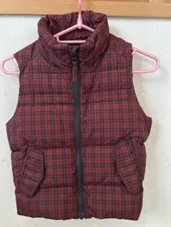 ユニクロ　ダウンベスト　120