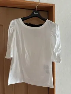 【M’S GRACY】新品未使用　かわいいバックリボン半袖シャツブラウスのサムネイル