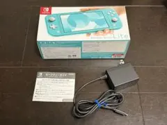 Nintendo Switch Lite ターコイズ 付属品完備 おまけ3点付