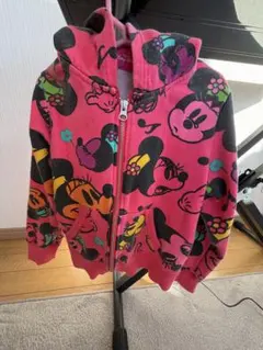 ミニーパーカー 120cm ピンク