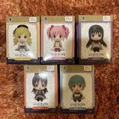 魔法少女まどかマギカ ぺたっとおすわりフィギュア 全5種セット