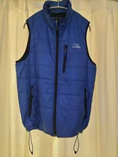 L.L.Bean 中綿ベスト ブルー Mサイズ