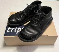 美品 トリッペン 35 EDEL エデル ストラップ ウェッジソール レザー 黒 楽天市場】 トリッペン trippen パンプス EDEL ヒール