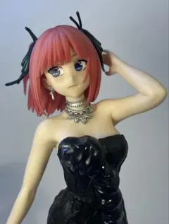 Kyunties 五等分の花嫁　中野二乃　8体セット　黒ドレス フィギュア 五等分の花嫁∬』五つ子がモードな黒ドレス姿で降臨