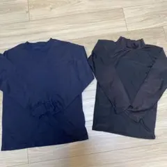 野球練習着　長袖アンダーシャツ 2枚セット140センチ