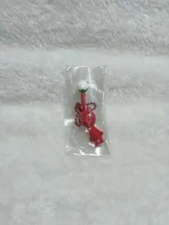 ピクミンマスコット&フルーツグミ2 キーホルダー　赤ピクミン