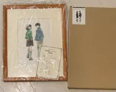 あだち充　リトグラフ　複製原画 画業30周年記念企画 タイムカプセル あだち充画業30周年記念特別企画BOX TIME CAPSULE タイム