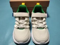 adidas LEGOコラボ スニーカー ホワイト/グリーン