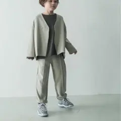 riziere ノーカラージャケットセットアップ　100cm