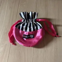 CECIL McBEE 巾着バッグ ポーチ ストラップのサムネイル