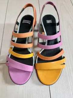 CAMPER カラフルストラップサンダルのサムネイル