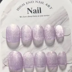 No. 36 ジェルネイルチップ 現品 マグネットネイルチップ キラキラ