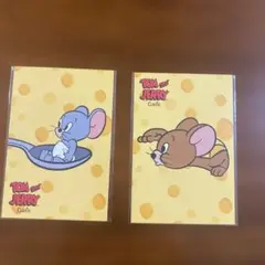 トムとジェリー カフェ 限定ポストカード 2種セット