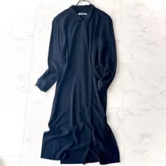 希少＊ジルサンダー カシュクールワンピース ドイツ製 ヴィンテージ 34 ウール