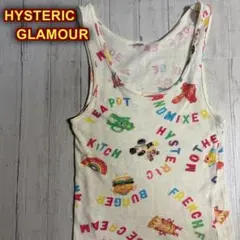素敵な風合い❗️】00's HYSTERIC GLAMOUR 総柄 タンクトップ - メルカリ