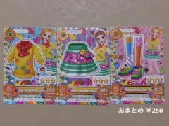 アイカツ ビッグハッピーTシャツ 夏樹みくる 一ノ瀬かえで 有栖川
